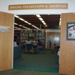 Entrance to Special Collection and Archives