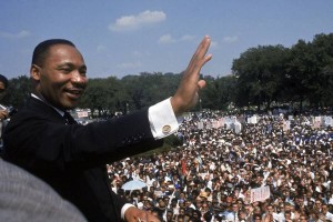 Martin Luther King Jr. giving "I have a dream" Speech