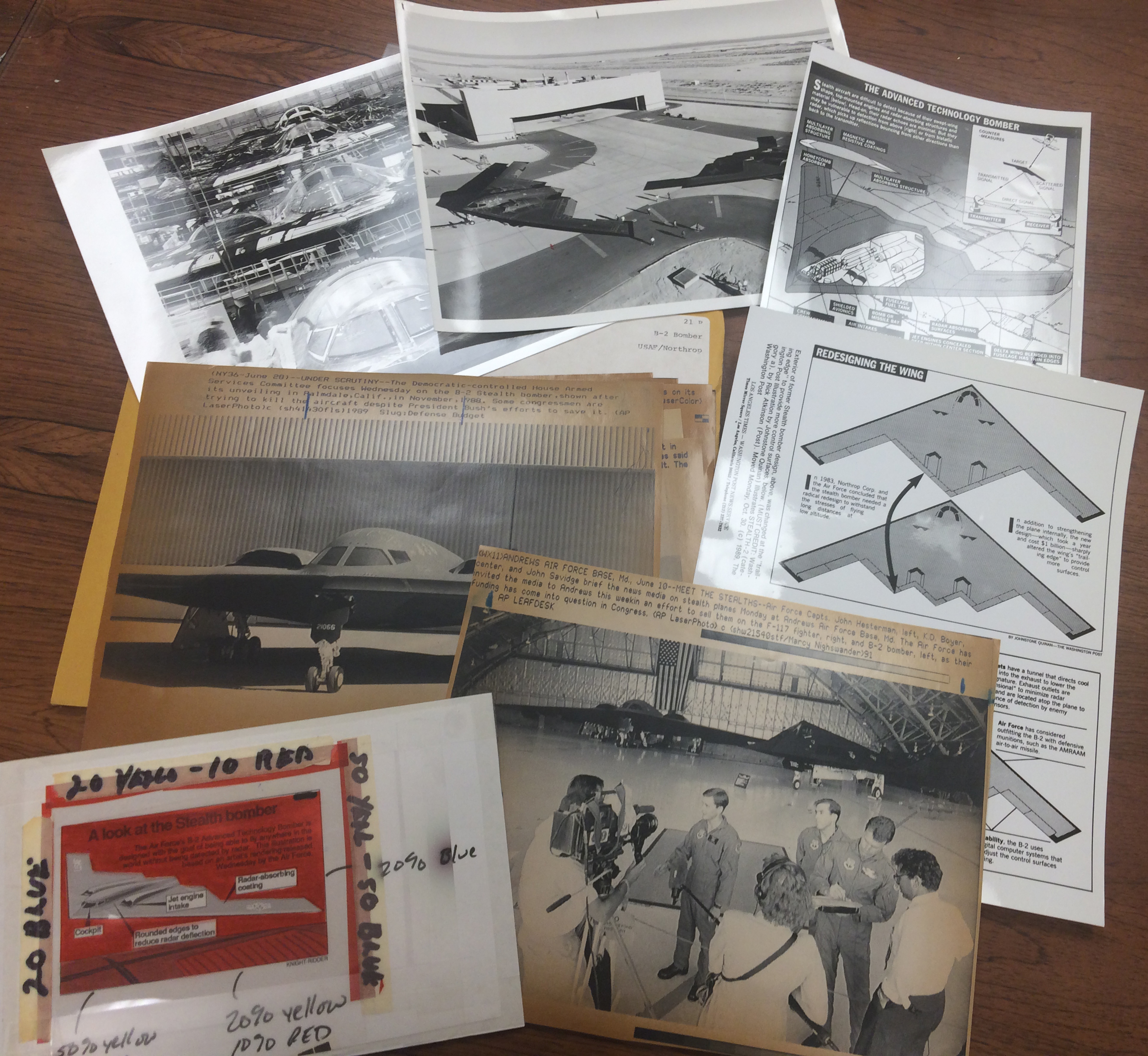 Northrop Grumman B-2 Spirit bomber photos (Dayton Daily News Archive, JHAN 21p)