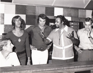 WDAO Radio was one of the first R & B formatted stations in the Miami Valley.  The woman at left is Taffy Douglas who later became a weather forecaster on WHIO-TV.  
