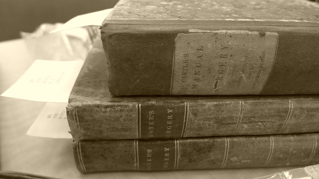 Early 19th century medical books