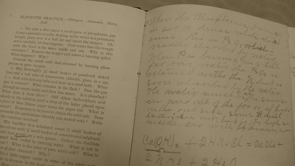 Charles F. Kettering's chemistry notebook (MS-363)