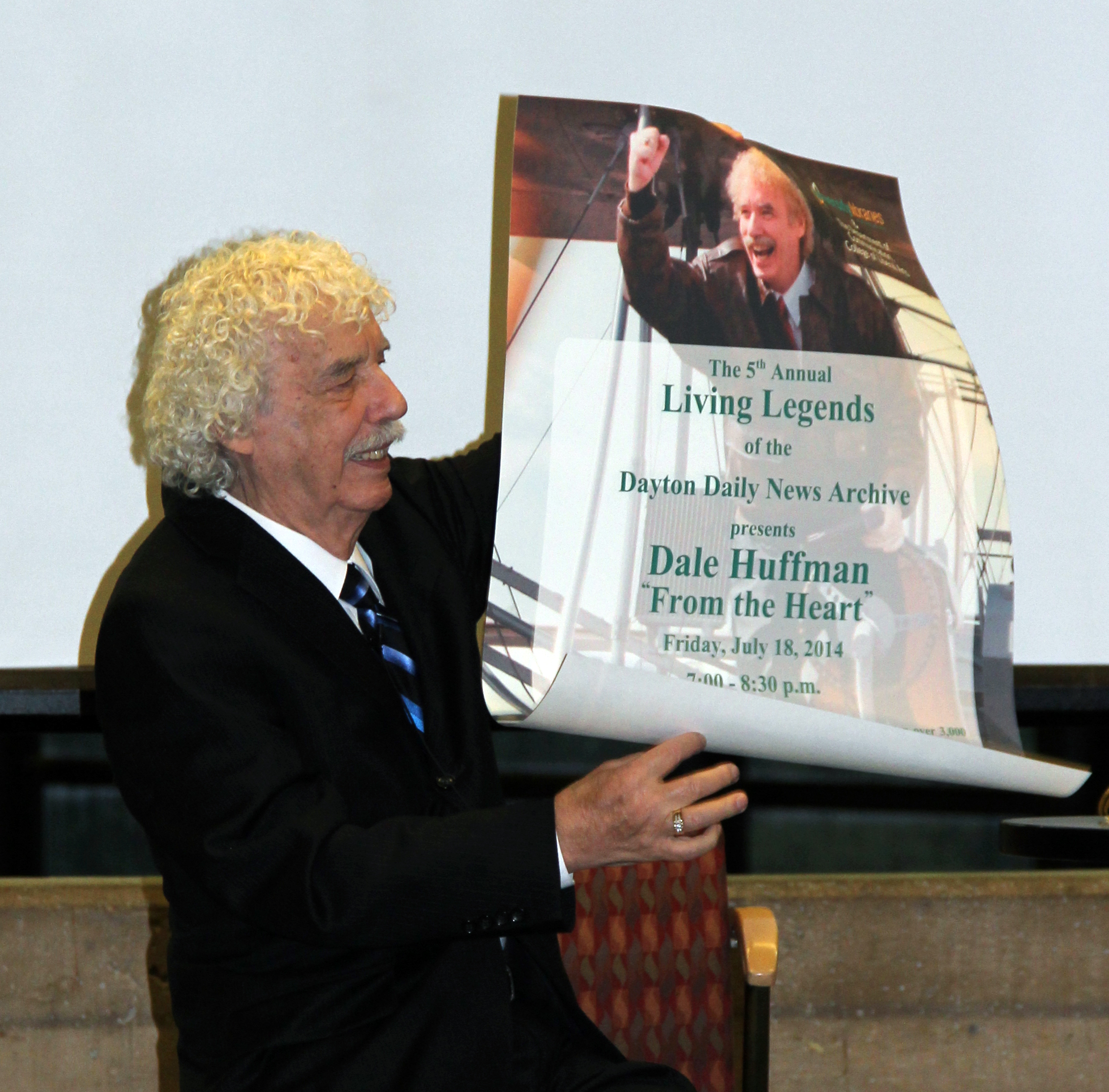 Dale Huffman was honored at our 5th annual Living Legends of the Dayton Daily News Archives event in July 2014.