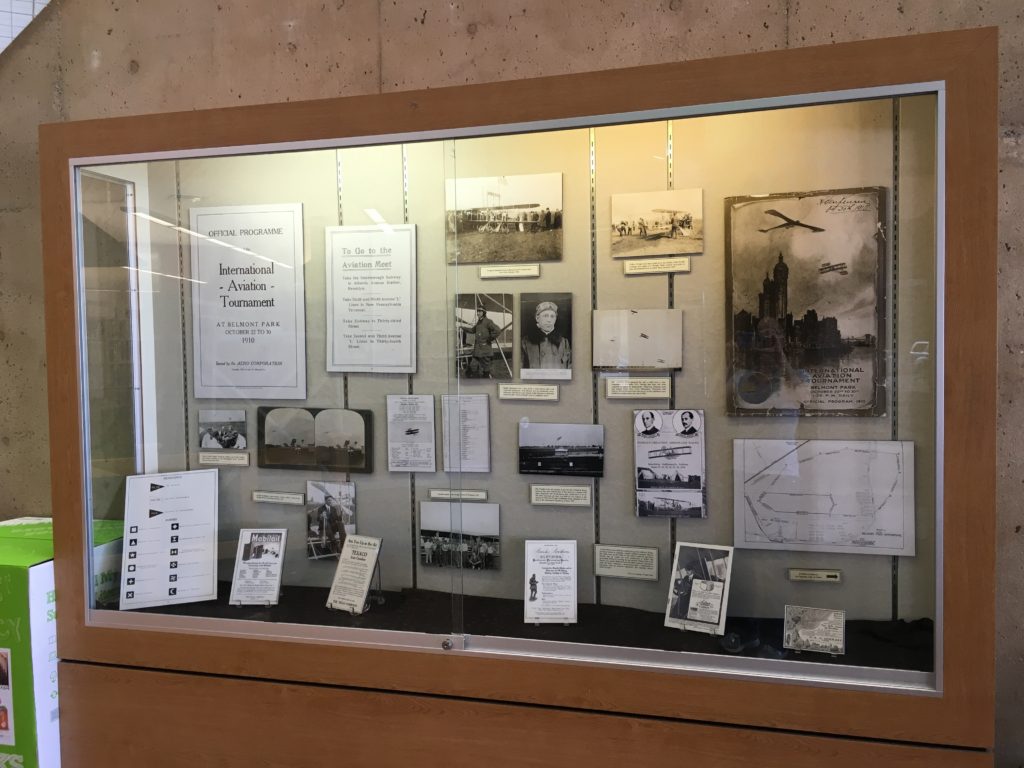 Wright School of Aviation and Exhibition Team exhibit, April 2016