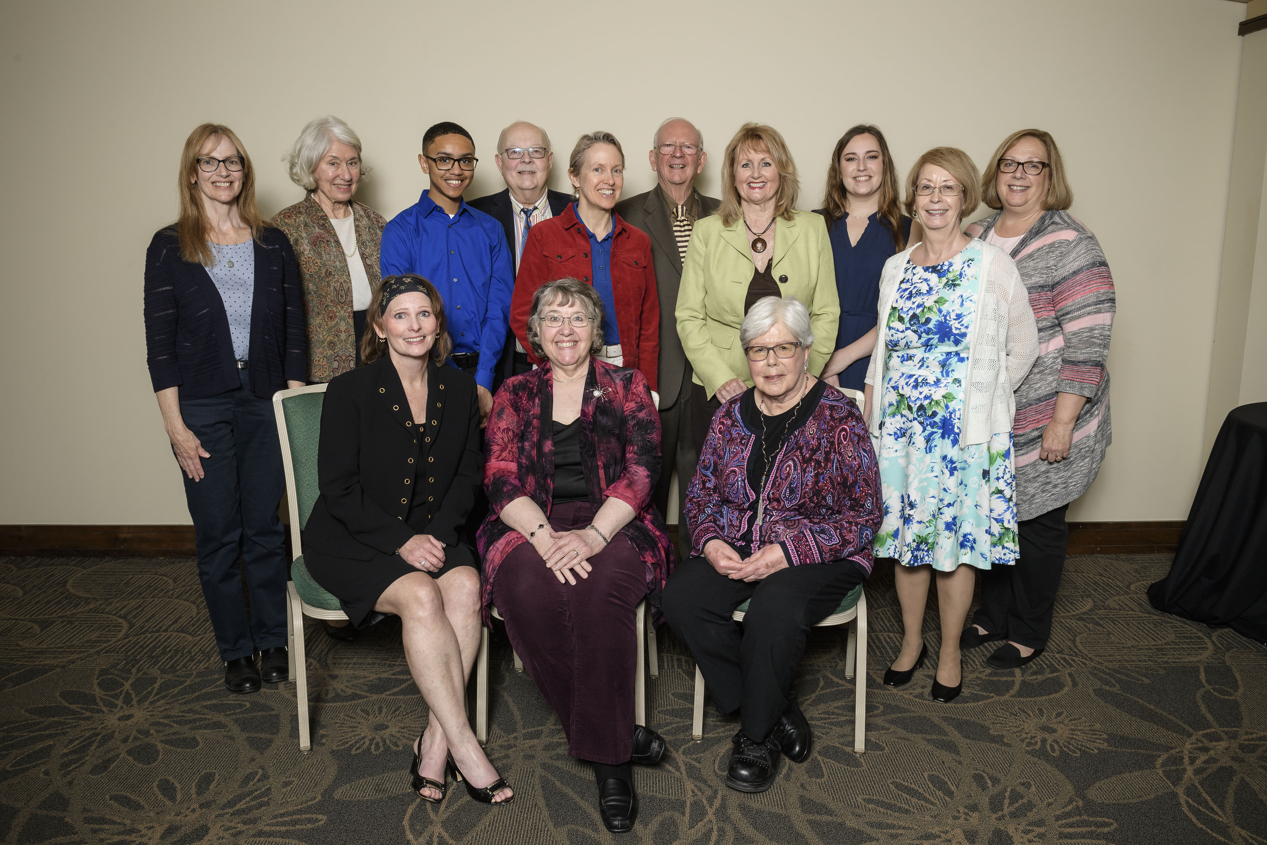 Photograph of 13 Friend of the Libraries Board Members)