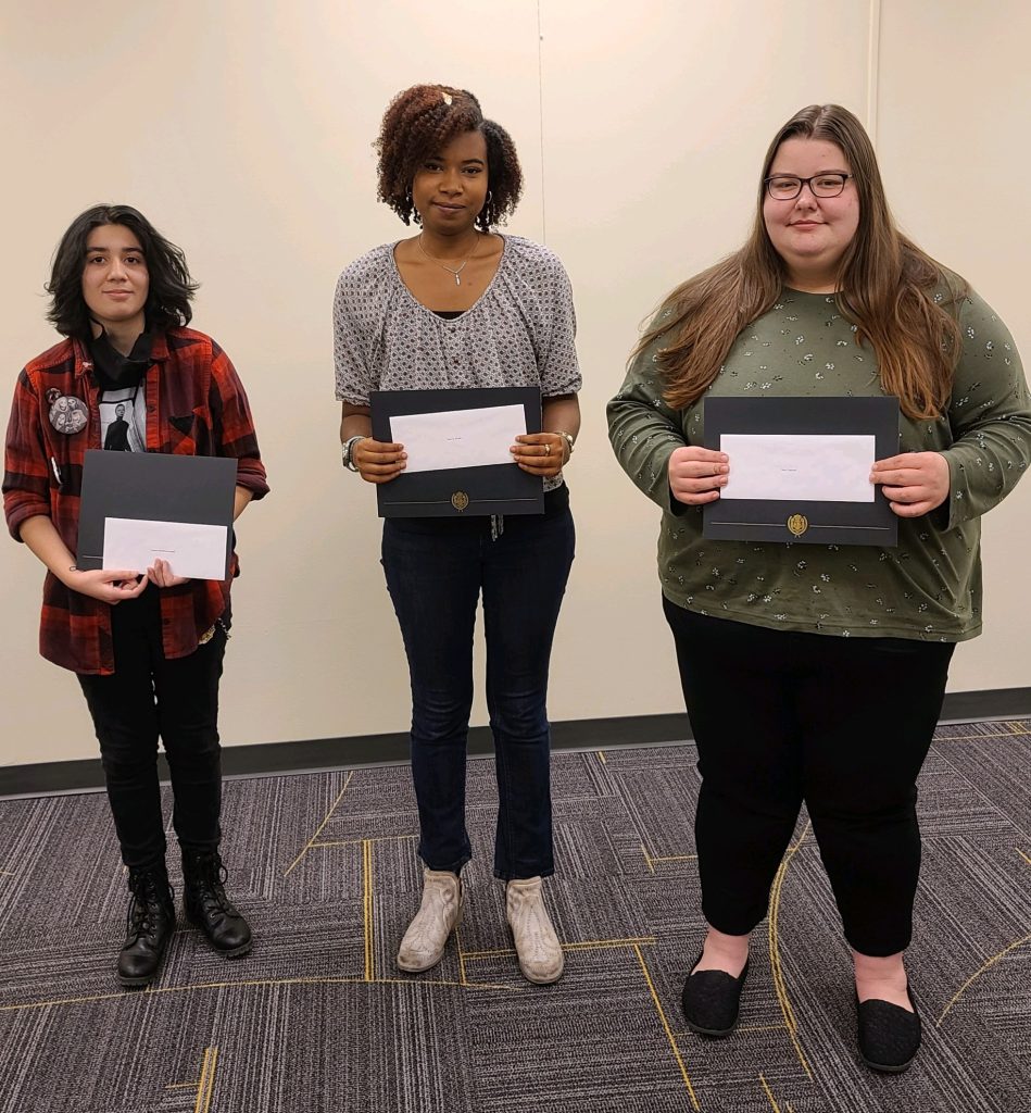 Image of Library Student Assistant Award Recipients - Fall 2021