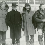 Al Johnson, Orville Wright, L. L. Custer, and John Macready, 1924