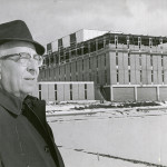 Original DDN caption (Feb. 21, 1964): "Frederick White in front of Miami-OSU Campus on Airway Rd."