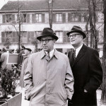 Robert S. Oelman and Keith Funston in Paris, Nov. 1963