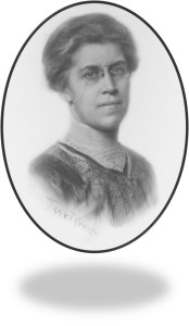 Portrait of Katharine Wright by Jane Reece, 1914