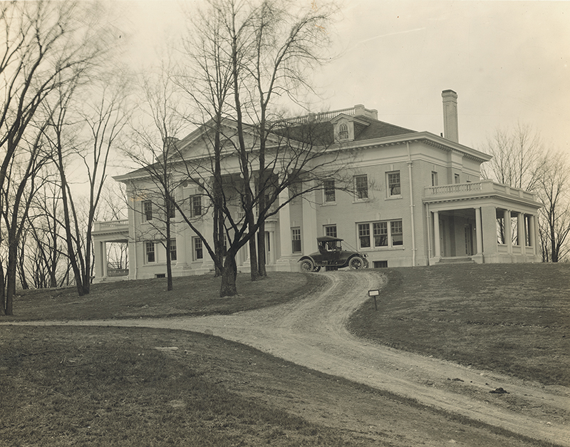 Hawthorn Hill, exterior, 1914 (MS-1, photo # 26-5-20)