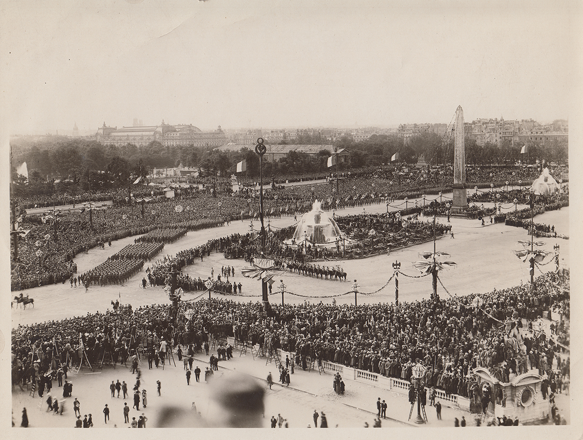 Bastille Day in France during WWI (from MS-53)