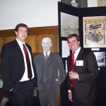 Jordan (left) and Adam with Orville Wright, April 26, 2014