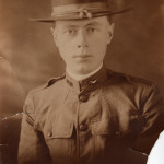 Private John J. Rose in his World War I uniform. (ms178_B1F2)