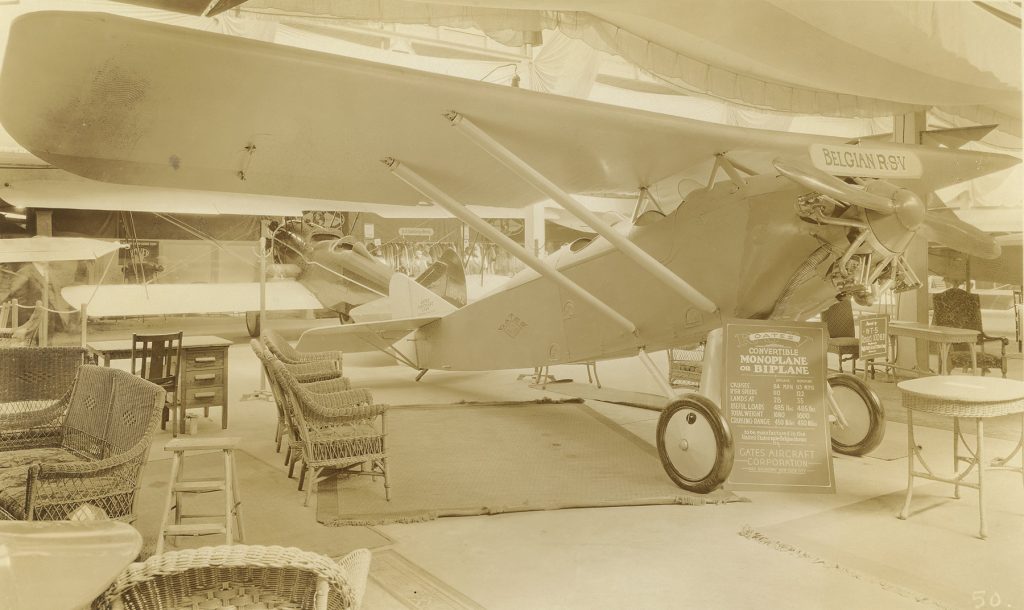 Gates Belgian RSV airplane on display (ms646_sb3_p35)